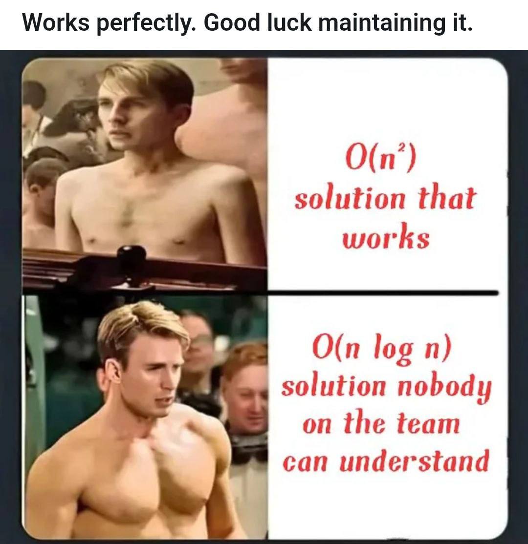 Good luck maintaining it