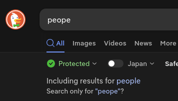 在鸭鸭走里搜索 peope